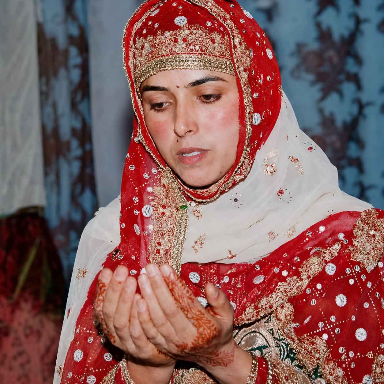 Jameela Akhter on her wedding day, 15 May 2007.